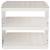 St. Kitts Wood/Acrylic Square End Table