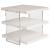 St. Kitts Wood/Acrylic Square End Table