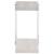 St. Kitts Wood/Acrylic Accent Table