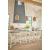 Longboat Fabric/Rattan Counter Chair