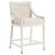 Longboat Fabric/Rattan Counter Chair
