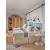 St. Kitts Wood/Acrylic Accent Table