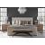 Nola Fabric/Metal Bench