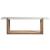 Ellis Quarz/Wood Console Table