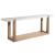 Ellis Quarz/Wood Console Table