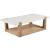 Ellis Quarz/Wood Rectangular Coffee Table