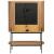Linnea Wood Bar Cabinet w/2 Doors & 2 Drawers