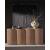 Lumi Wood TV Entertainment Credenza Stand w/4 Doors