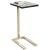 Axis Glass/Metal Martini Table