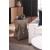 Persephone Aluminum Square Side Table
