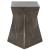 Persephone Aluminum Square Side Table