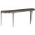 Scarlett Granite/Aluminum Console Table