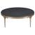 Scarlett Granite/Aluminum Round Coffee Table