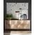 Fusion Metal TV Entertainment Credenza Stand w/4 Doors