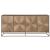 Fusion Metal TV Entertainment Credenza Stand w/4 Doors