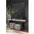Quill Stone/Aluminum Console Table