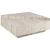 Daxton Stone Square Coffee Table w/Casters