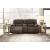 Ricmen Leather Power Reclining Loveseat w/Console