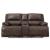 Ricmen Leather Power Reclining Loveseat w/Console