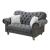 U4422 Velvet Tufted Loveseat