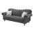 U4422 Velvet Tufted Sofa