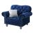 U4422 Velvet Tufted Chair