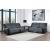 U5914 Fabric/PU Reclining Living Room Set