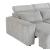 U5945 Fabric Power Reclingin Sectional Sofa