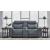 Mindanao Leather Power Reclining Loveseat w/Console
