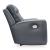 Mindanao Leather Power Reclining Loveseat w/Console