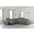 Texline 6-Piece Leather Power Reclining Sectional Sofa