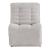 U6066 Polyester L-Shaped Sectional Reclining Modular Sofa