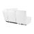 U6066 Polyester L-Shaped Sectional Reclining Modular Sofa
