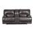McCaskill Leather Power Reclining Loveseat w/Console