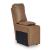 DeepWakes Leather/PVC 3-Piece Power Reclining Sofa Chaise with Storage Console