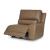 DeepWakes Leather/PVC 3-Piece Reclining Sofa Chaise