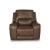 DeepWakes Leather Power Reclining Living Room Set with Adjustable Headrest