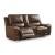 DeepWakes Leather Power Reclining Living Room Set with Adjustable Headrest