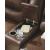 DeepWakes Leather Power Reclining Living Room Set with Adjustable Headrest