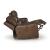 DeepWakes Leather Power Reclining Living Room Set with Adjustable Headrest