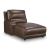 DeepWakes Leather/PVC 3-Piece Reclining Sofa Chaise