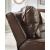 DeepWakes L-Shaped Leather/PVC 6-Piece Power Reclining Sectional with Chaise