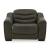 Center Line Faux Leather Power Recliner