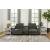 Center Line Faux Leather 3-Piece Power Reclining Loveseat w/Console