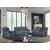 U7068 Polyester Power Reclining Living Room Set w/LED Lighting