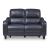 Mercomatic Leather Power Reclining Loveseat