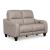 Mercomatic Leather Power Reclining Loveseat
