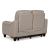 Mercomatic Leather Power Reclining Loveseat