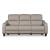 Mercomatic Leather Power Reclining Sofa