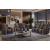 U8000 PU Power Reclining Living Room Set with LED Light and Speaker, Power Headrest